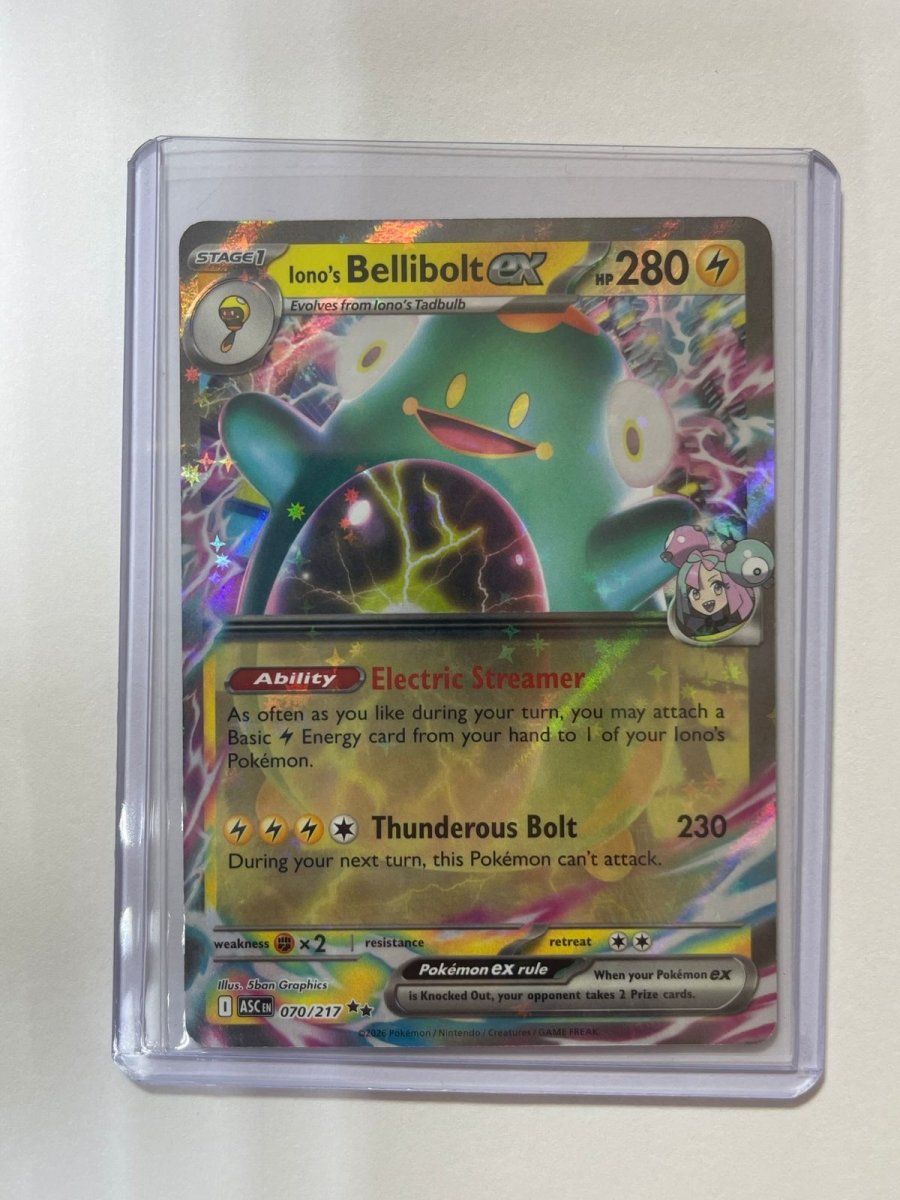 Iono's Bellibolt EX 070/217 by Card Market Ahuy on MYNTED