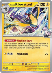 Iono's Kilowattrel 072/217 - Ascended Heroes - Holofoil by Light Collectibles on MYNTED