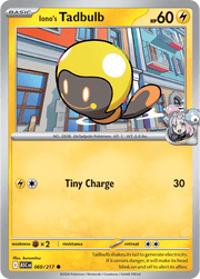 Iono's Tadbulb 069/217 (Ascended Heroes) by PokéPW on MYNTED