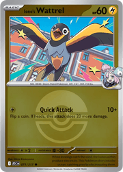 Iono's Wattrel - 071/217 - Reverse Holofoil - Poke Ball by The Archive Stop on MYNTED