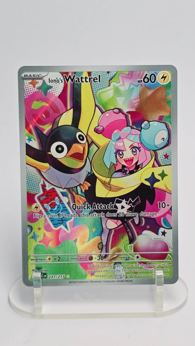 Iono's Wattrel - Ascended Heroes - IR 231/217 - English by MechaKai Collectibles on MYNTED