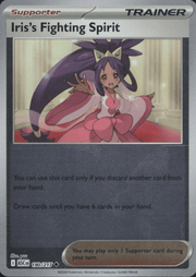 Iris's Fighting Spirit - 190/217 (Reverse Holo) - ME: Ascended Heroes (ASC) by SAFAQATI on MYNTED