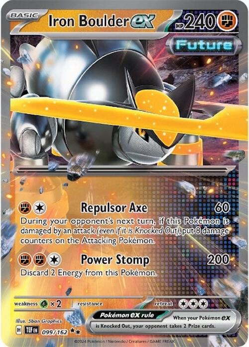 iron boulder ex temporal forces 099/162 by ISB Collector on MYNTED