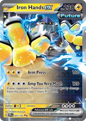iron hands ex prismatic evolutions 031/131 by ISB Collector on MYNTED