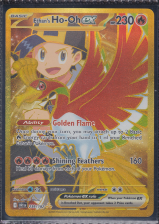 Ethan's Ho-oh ex Destined Rivals Hyper Rare 239/182