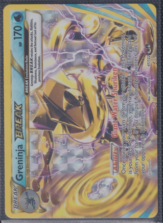 Greninja BREAK BREAKpoint Rare BREAK 41