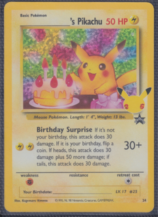 ______'s Pikachu Celebrations: Classic Collection Classic Collection 24/53