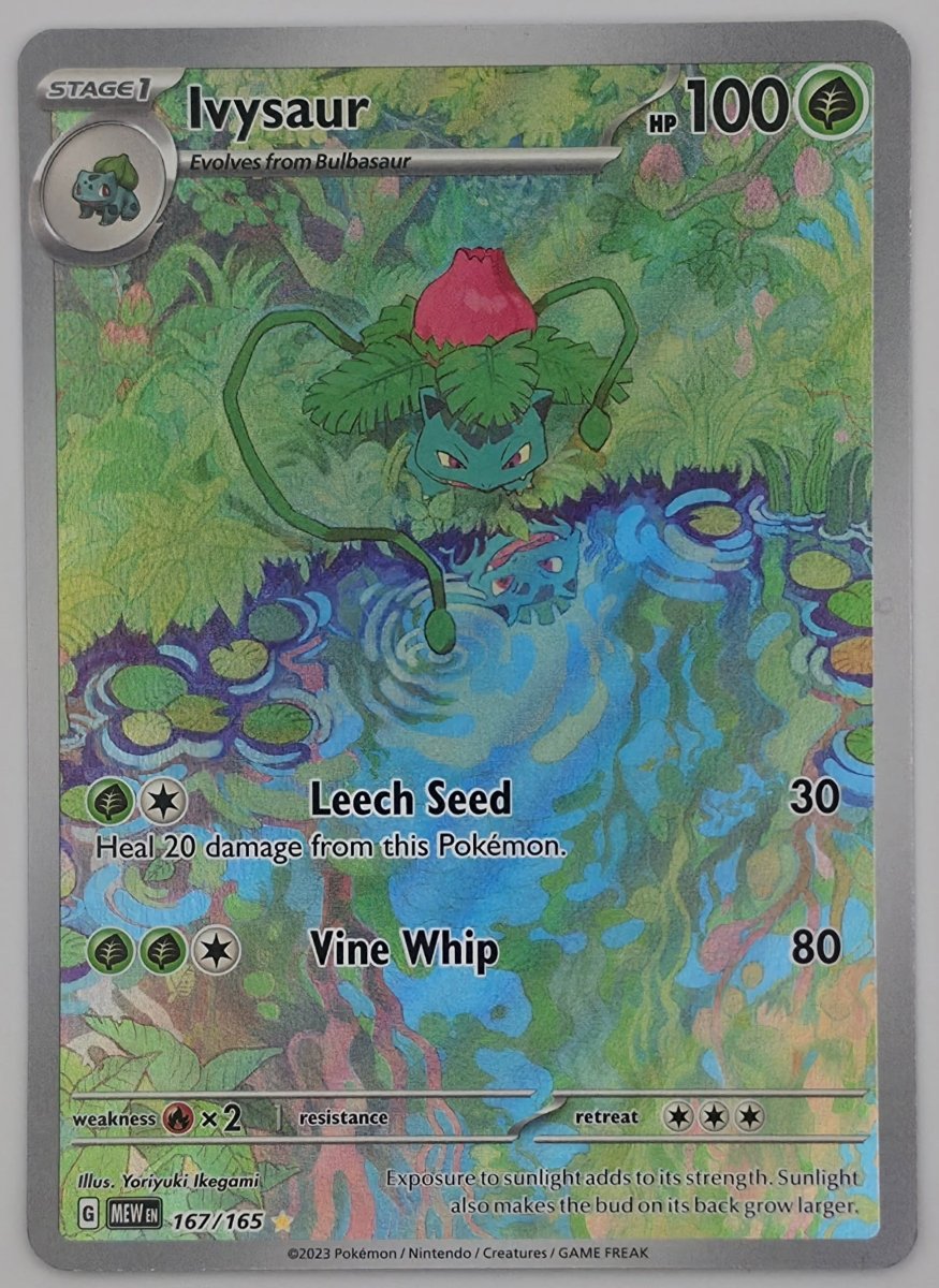 Ivysaur - 167/165 - SV: Scarlet & Violet 151 (MEW) by Poké Dubai on MYNTED