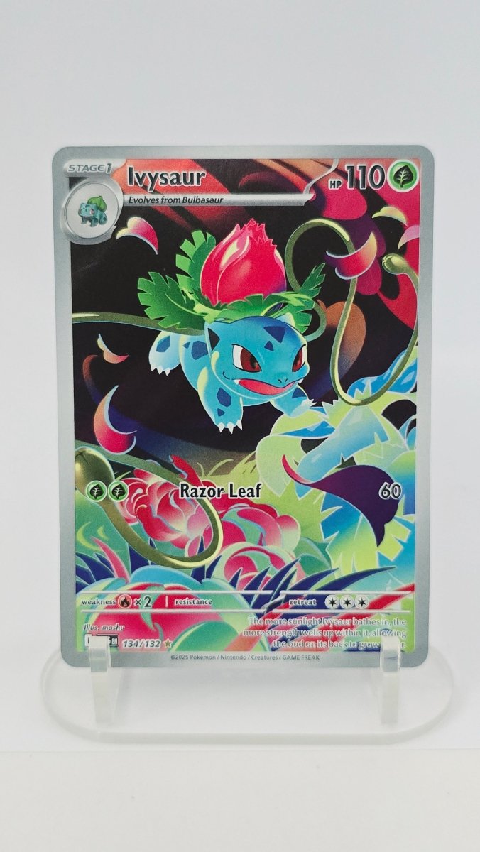 Ivysaur - Mega Evolution - IR 134/132 - English by MechaKai Collectibles on MYNTED