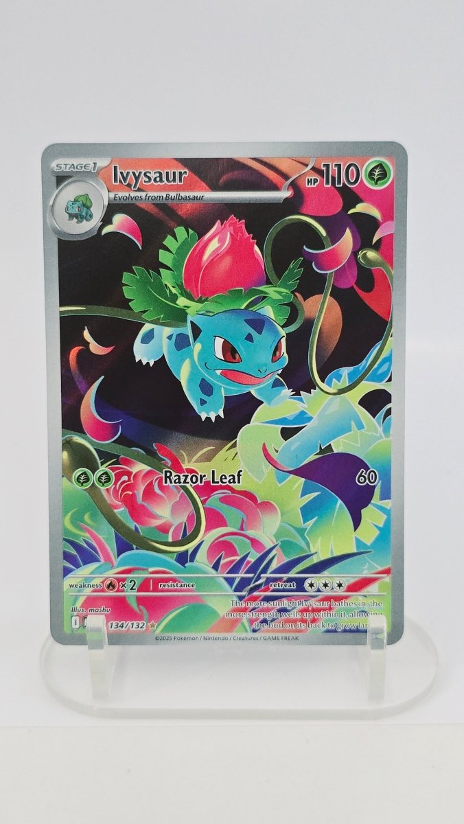 Ivysaur - Mega Evolution - IR 134/132 - English by MechaKai Collectibles on MYNTED