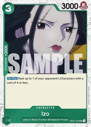 Izo (OP01 - 033) (Jolly Roger Foil) Premium Booster UC OP01 - 033 by Schmutzfink TCG on MYNTED