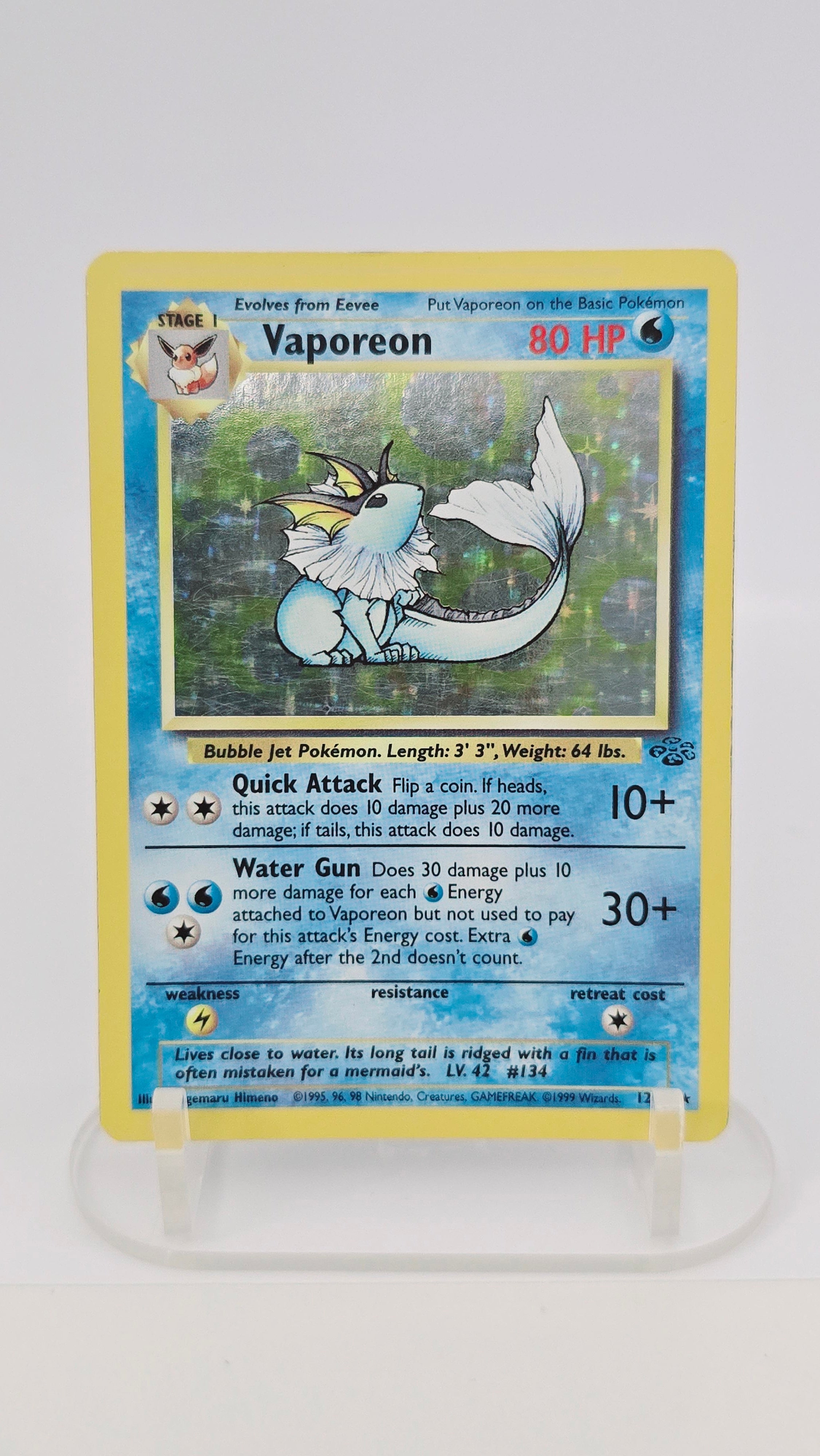 Vaporeon - Jungle - HR 12 - English - LP