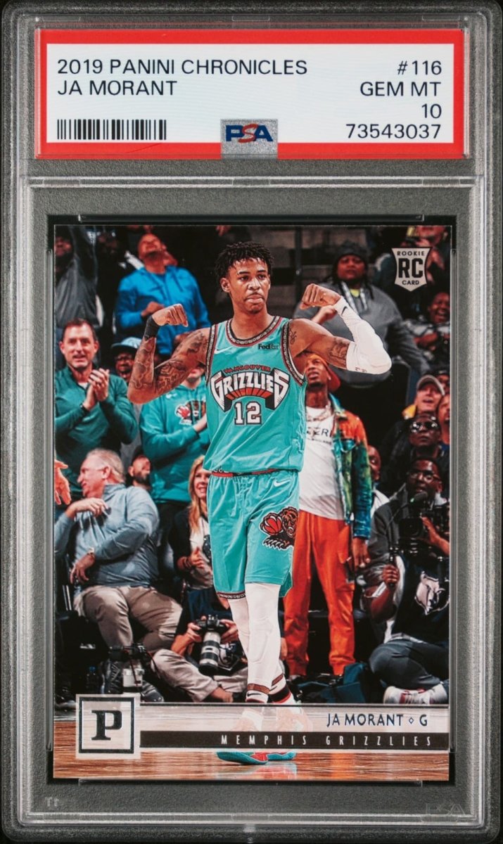Ja Morant RC 2019 Panini Chronicles PSA10 by Lmerj Collects on MYNTED