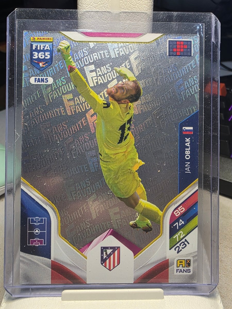 Jan Oblak Fan Favourite Atlético Madrid FAN5 - Panini Fifa 365 Adrenalyn XL 2026. by shad0wknightTCG on MYNTED