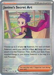 Janine's Secret Art - (Poke Ball Pattern) 112/131 Sv: Prismatic Evolutions Holo by Coolectibles on MYNTED