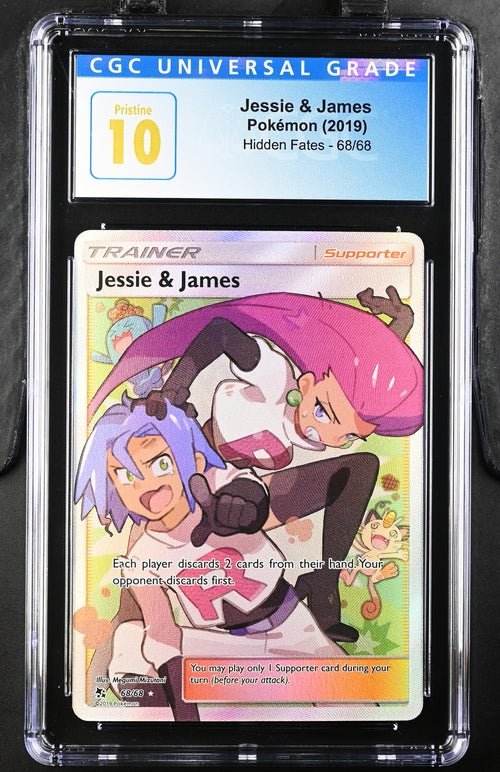Jessie & James Pokémon (2019) Hidden Fates - 68/68 by Falconloot on MYNTED