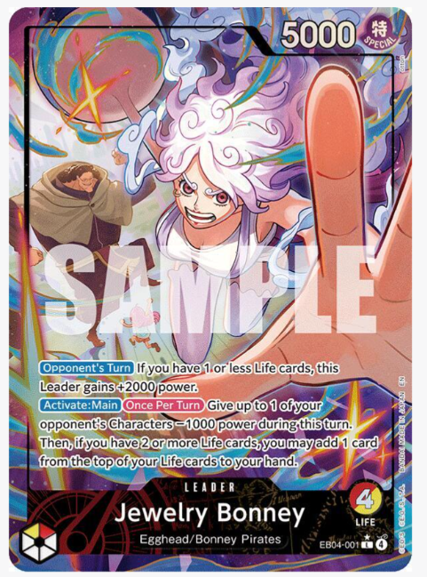 Jewelry Bonney (EB04-001) (Alternate Art) by Nekohime TCG on MYNTED