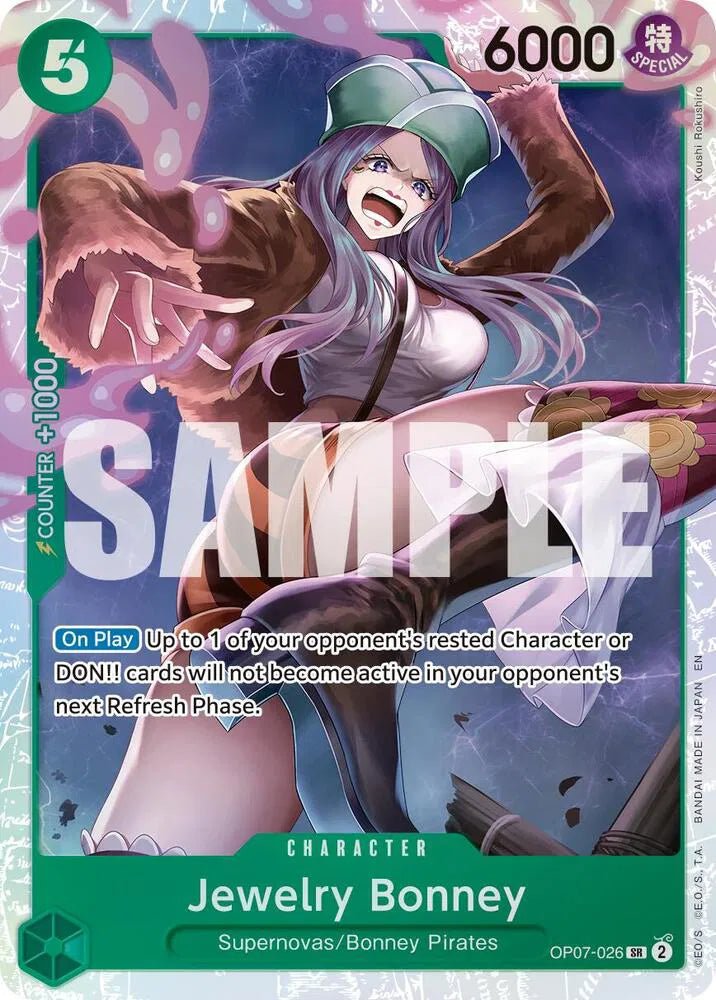 Jewelry Bonney - OP07-026 (Reprint) Premium Booster -The Best- Vol. 2 SR OP07-026 by Fabio’s Black Box on MYNTED