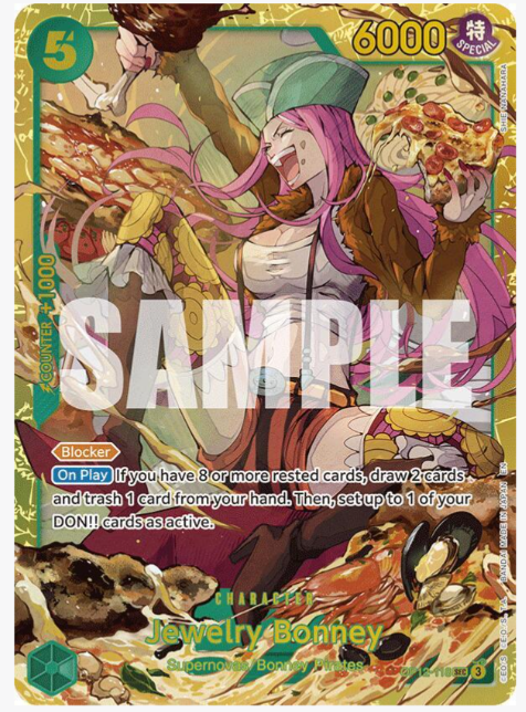 Jewelry Bonney (OP12-118) - Legacy of the Master (OP12) by Nekohime TCG on MYNTED