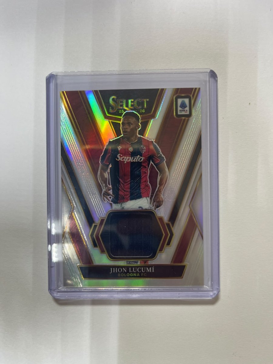 Jhon Lucumi - 25-26 Panini Select Serie A - Swatches Silver Prizm - Bologna FC by Card Market Ahuy on MYNTED