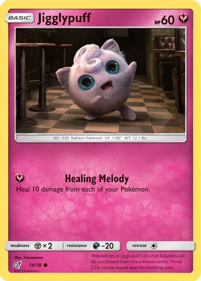 Jigglypuff 14/18 (Holo) - Detective Pikachu by shad0wknightTCG on MYNTED