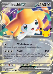 Jirachi ex 102/128 (30th Celebration) by PokeeMom on MYNTED