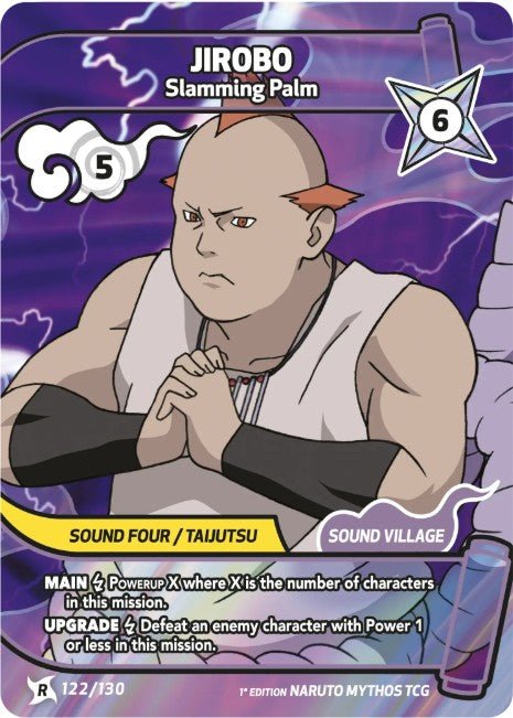 JIROBO 122/130 - R - Naruto Mythos by Shaibz TCG on MYNTED