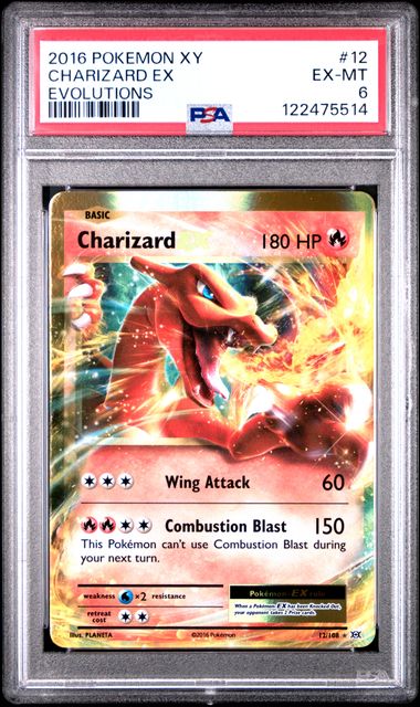 PSA 6 Charizard EX Ultra Rare