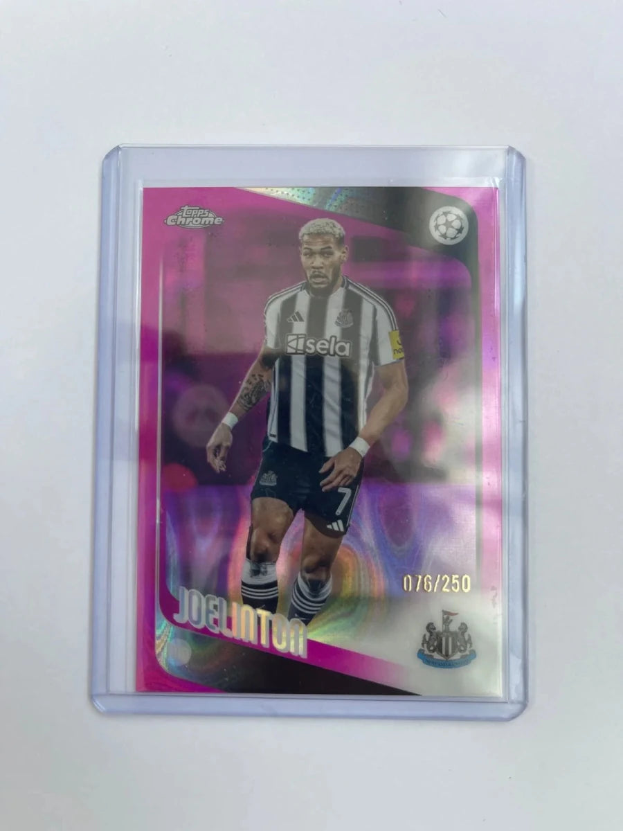 Joelinton /250 - 25-26 Topps Chrome by Card Market Ahuy on MYNTED