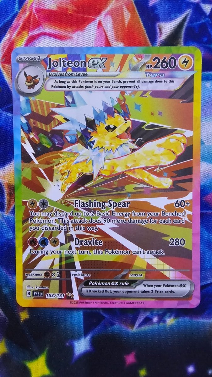 Jolteon EX 153/131 - Prismatic Evolutions - Special Illustration Rare by Light Collectibles on MYNTED