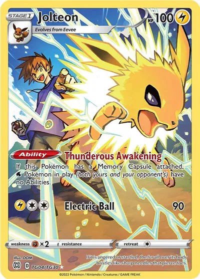 Jolteon - TG04/TG30 by The Archive Stop on MYNTED