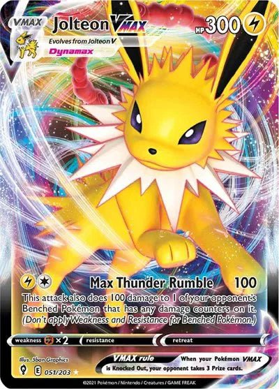 Jolteon VMAX - 051/203 by The Archive Stop on MYNTED