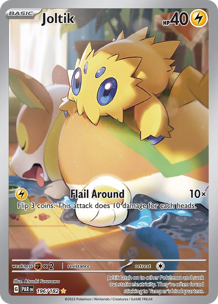 Joltik - 196/182 - SV04: Paradox Rift (PAR) by Poké Dubai on MYNTED
