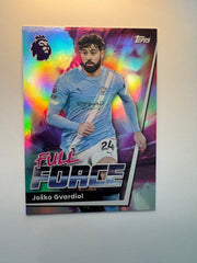 Joško Gvardiol Full Force 197 — 2025 - 26 Topps Premier League — Manchester City by KitRoom Cards on MYNTED