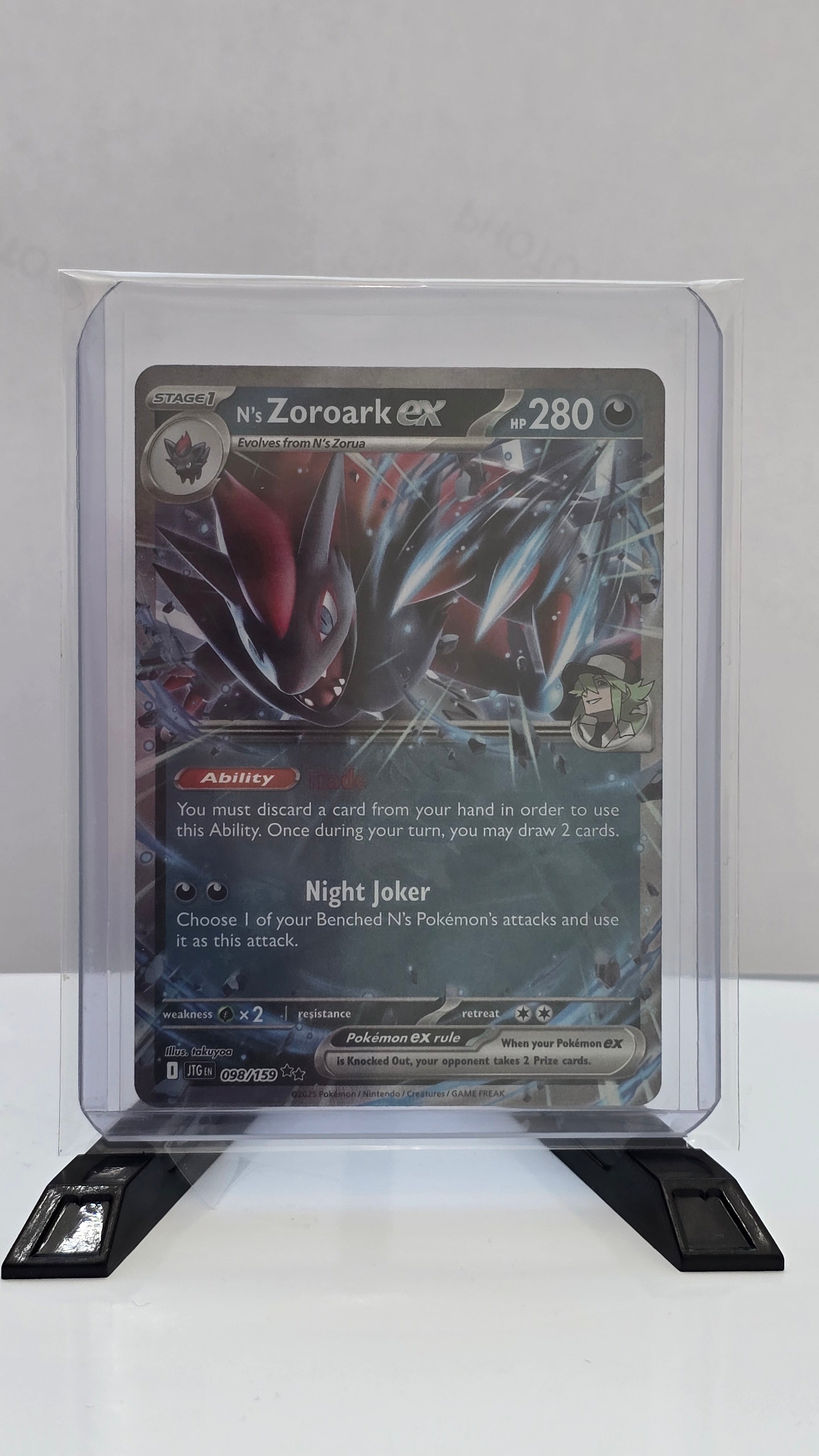 N's Zoroark ex - Journey Together - DR 098/159 - English