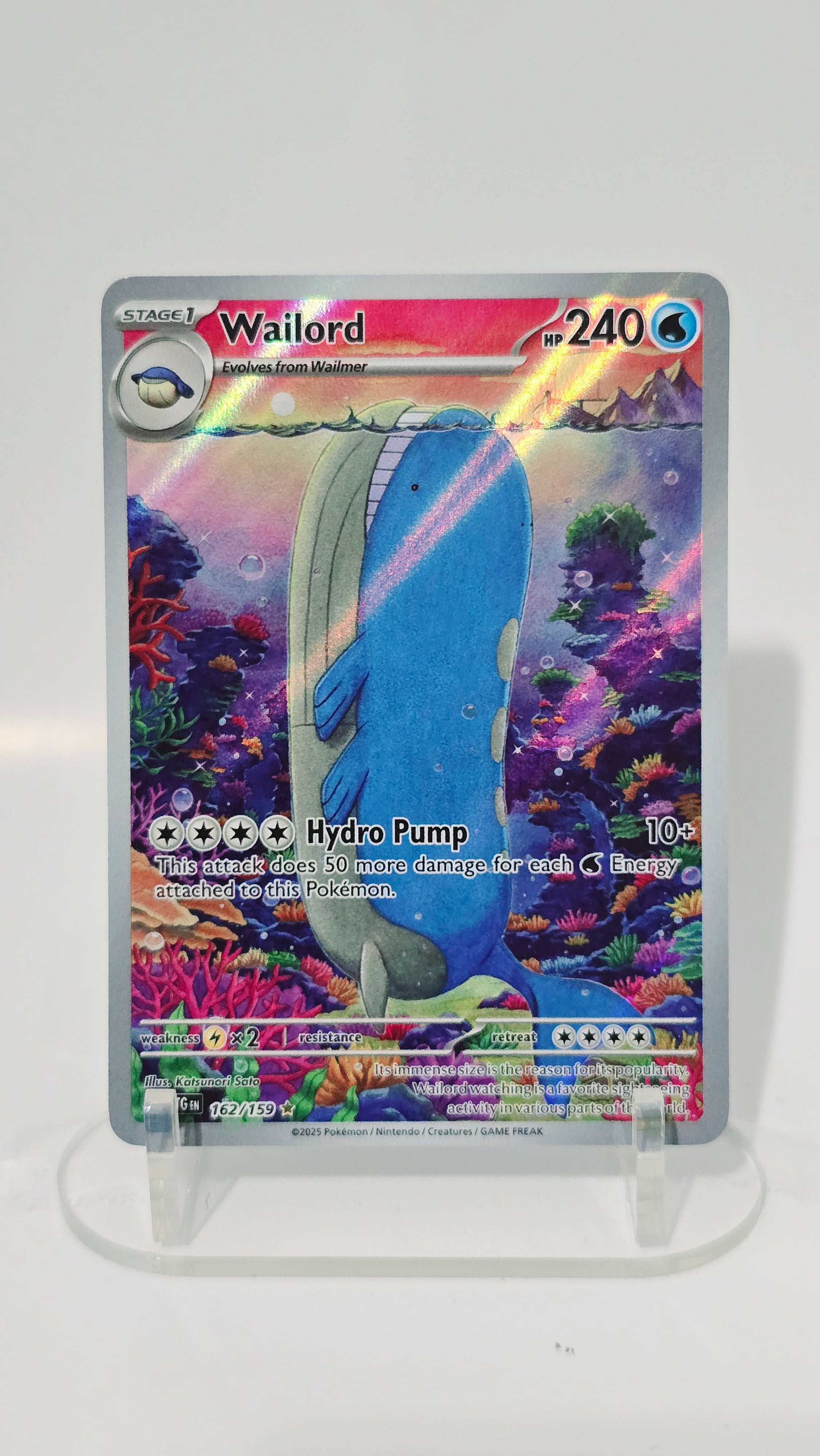 Wailord - Journey Together - IR 162/159 - English