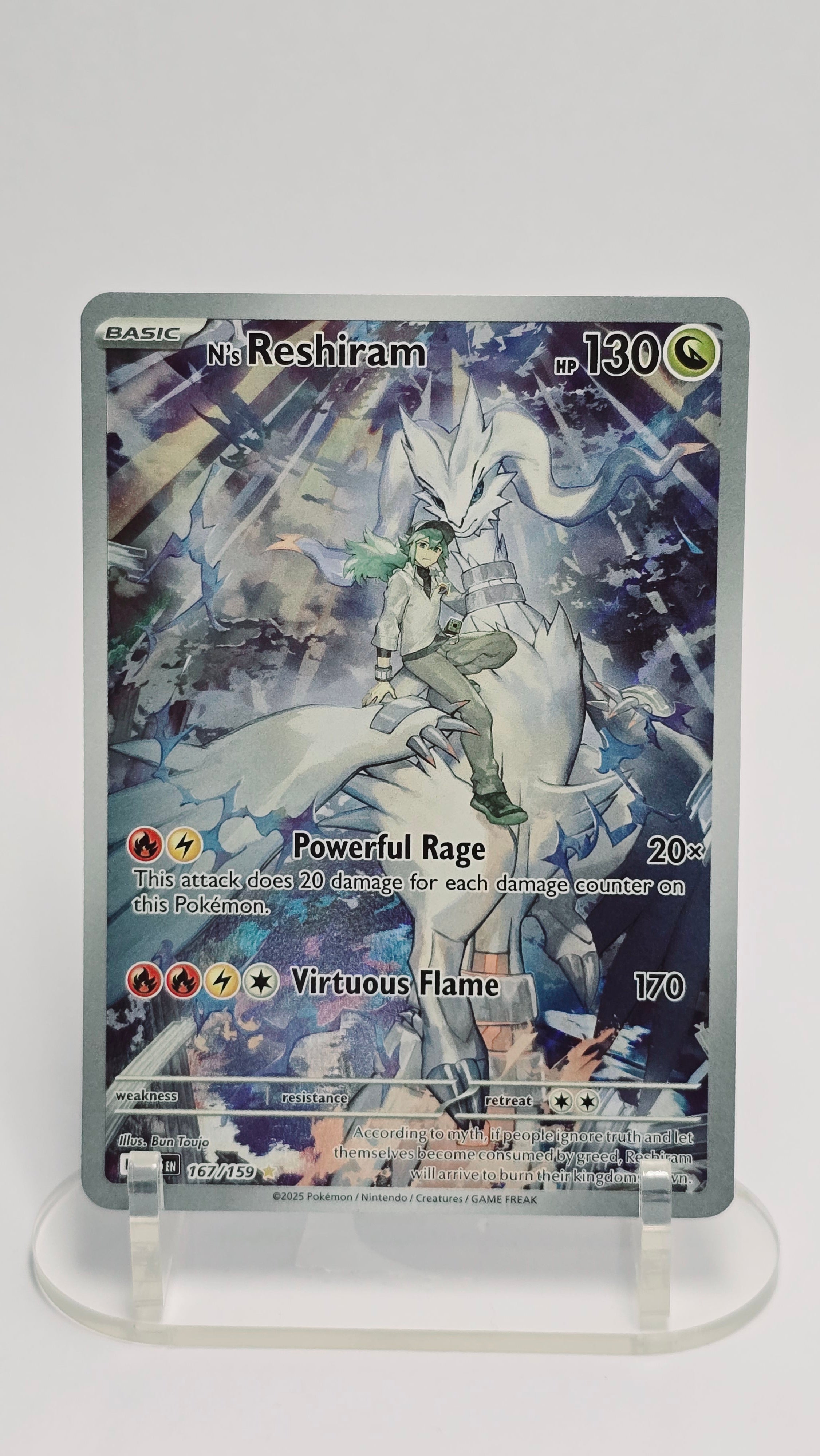 N's Reshiram - Journey Together - IR 167/159 - English