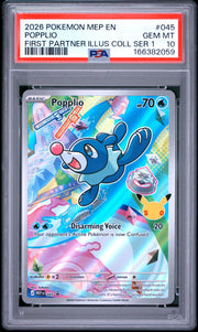 PSA 10 Popplio Mega Evolution Promos Promo 045