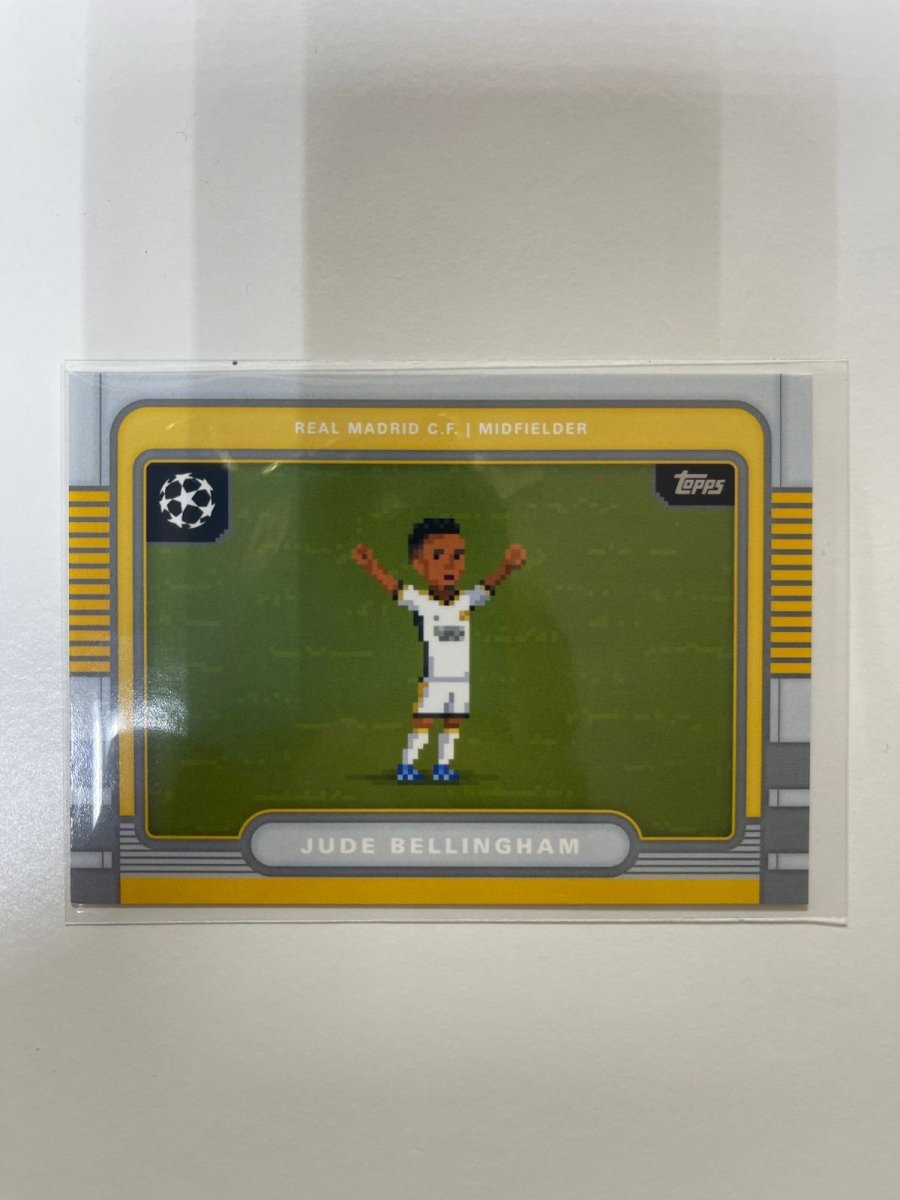 Jude Bellingham - 2025 - 26 Topps UEFA UCC 8 - bit Shots Insert by Card Market Ahuy on MYNTED