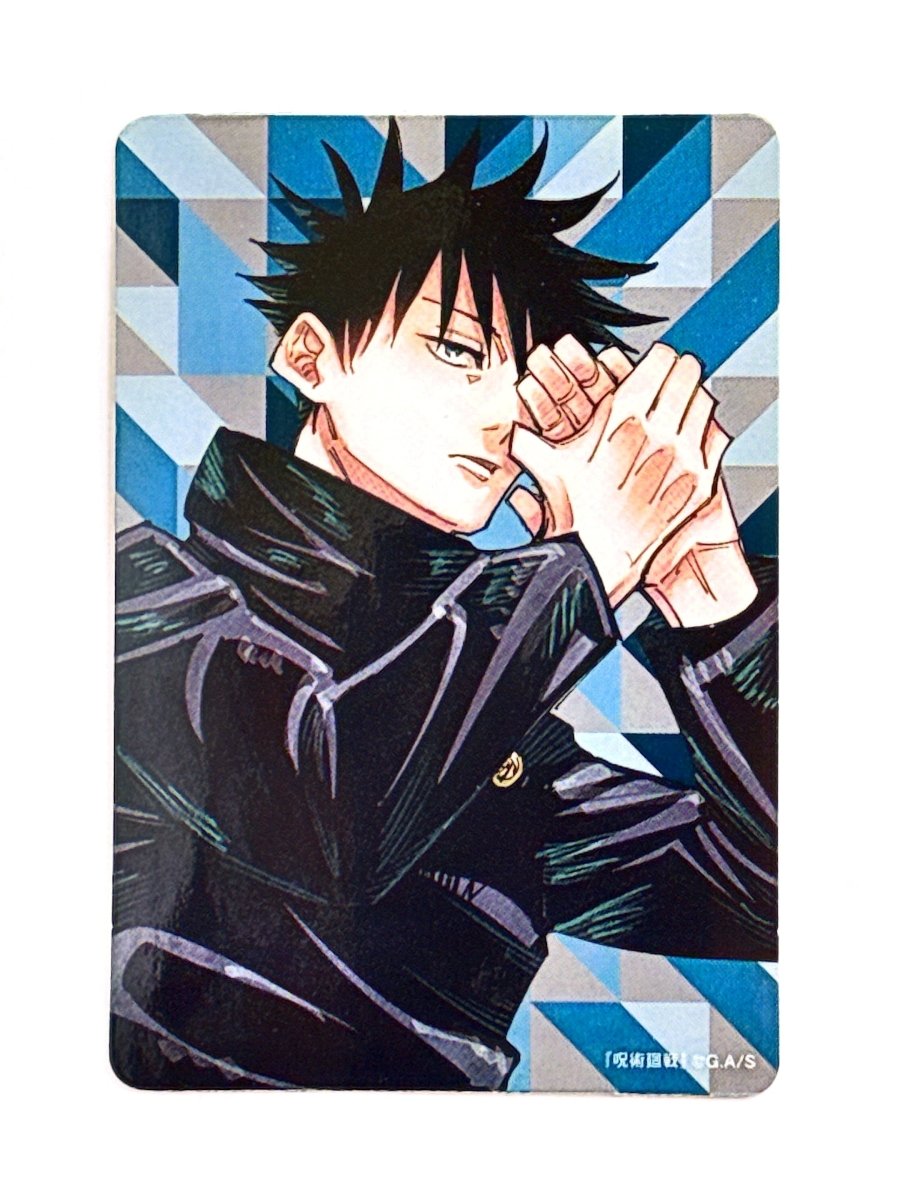 Jujutsu Kaisen – Megumi Fushiguro – Author's Signature – Double Layer Sticker Card - Official Gradable - 2022 by TCGDON on MYNTED