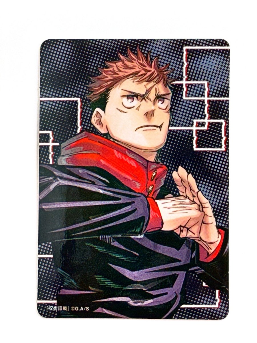 Jujutsu Kaisen Sticker Card – Yuji Itadori – Not for Sale - Official by TCGDON on MYNTED