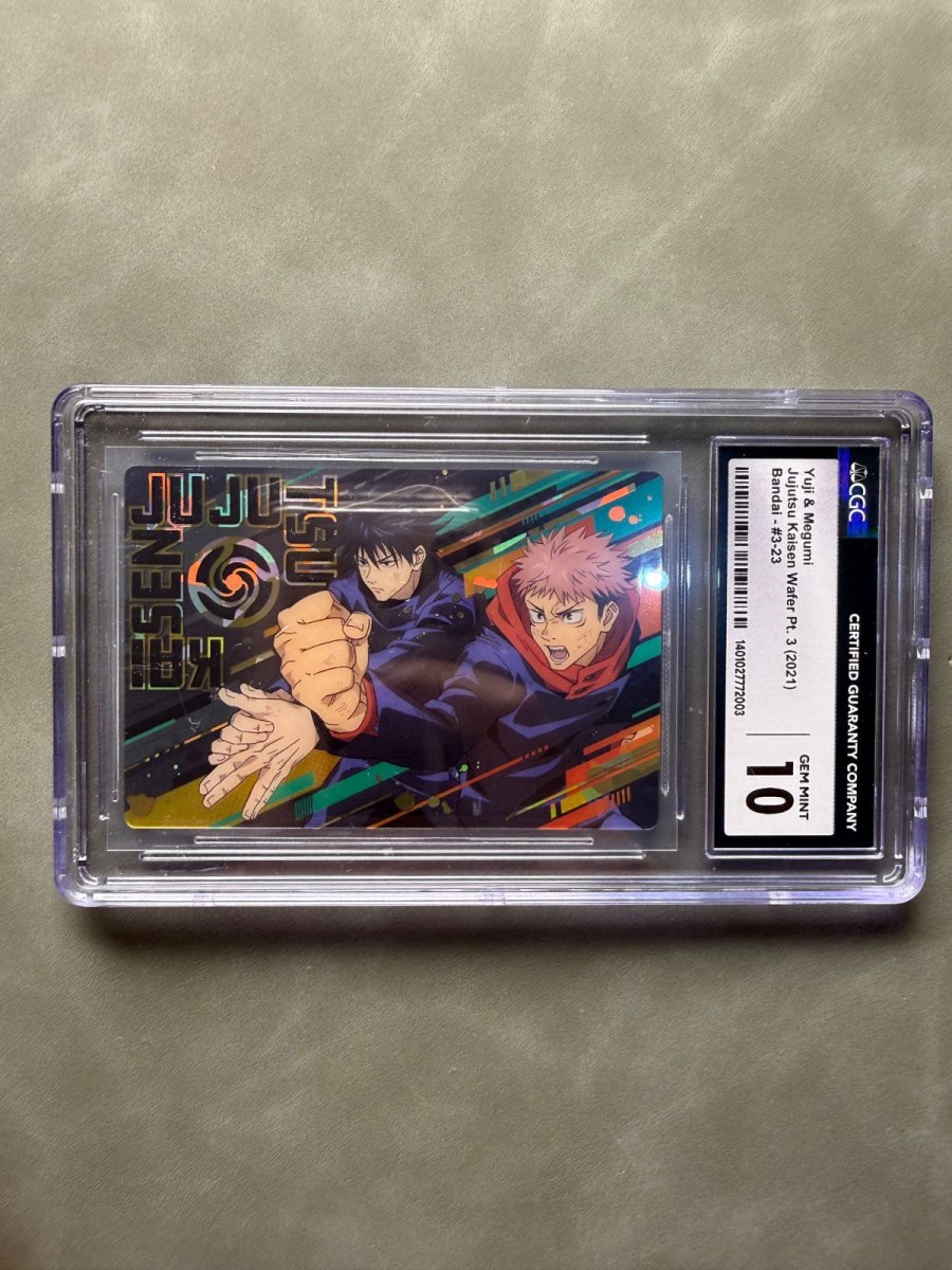 Jujutsu kaisen wafer by Luffy Collects on MYNTED