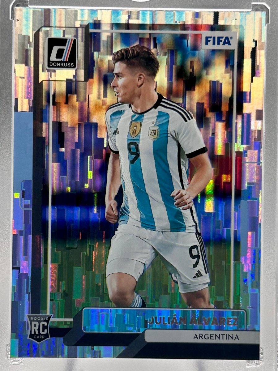 Julian Alvarez 2022 Donruss Silver Rookie by Rip and Collect on MYNTED