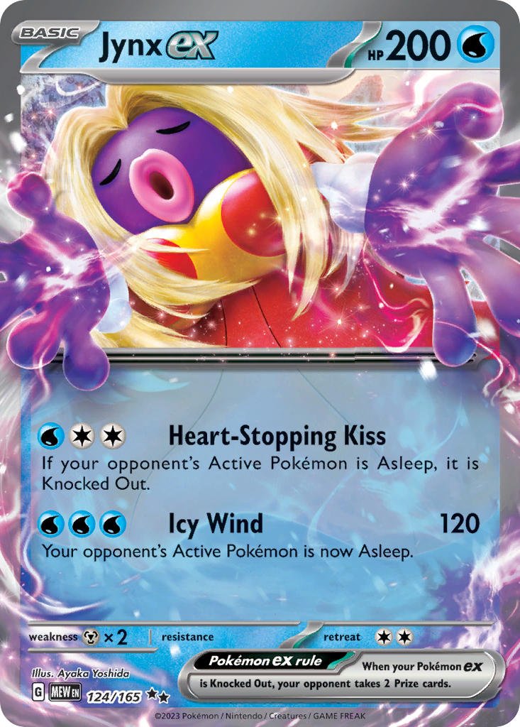 Jynx ex · 151 (MEW) 124 by PokeMarsi on MYNTED