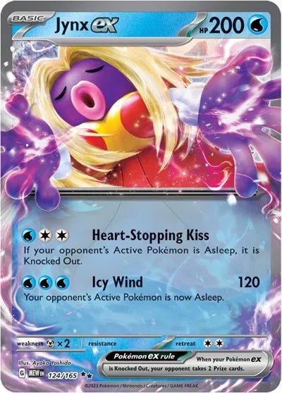 Jynx ex SV: 151 Double Rare • 124/165 Holofoil by Shark Pop Culture on MYNTED