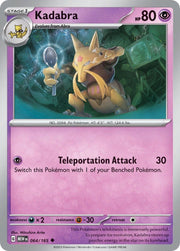 Kadabra · 151 (MEW) 064 (Normal) by PokeMarsi on MYNTED