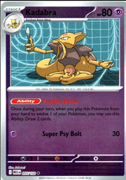 Kadabra [Reverse Holo] 55 Pokemon Mega Evolution by Moe‘s Vault on MYNTED
