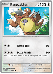 Kangaskhan 151/182 Common | Scarlet & Violet – Destined Rivals by Worth the XP on MYNTED