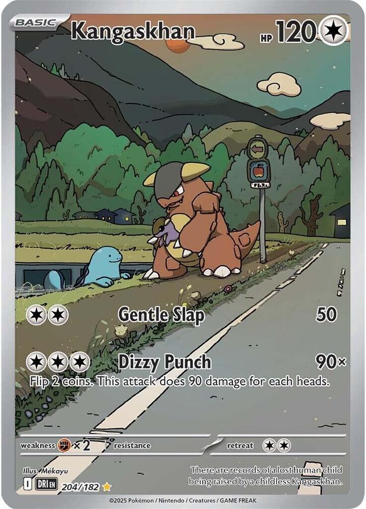 Kangaskhan - 204/182 - SV10: Destined Rivals (DRI) by Poké Dubai on MYNTED