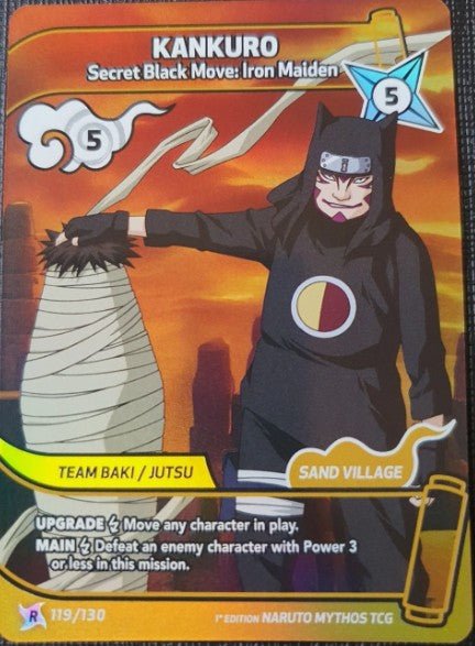 KANKURO 119/130 - R - Naruto Mythos by Shaibz TCG on MYNTED